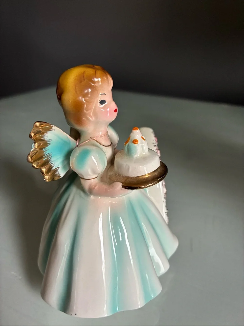 Josef Originals Birthday Girl Fairy Angel Figurine Number 6